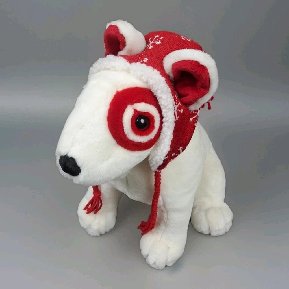 Vintage Target Bullseye‎ Dog Plush 14